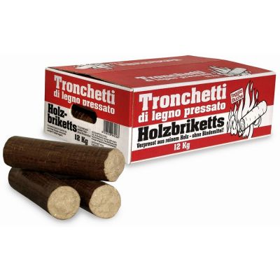 Tronchetti di legno di faggio pressato