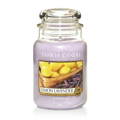 Giara profumata yankee candle lemon lavender grande
