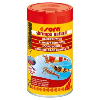Mangime per pesci shrimps natural sera gr. 55