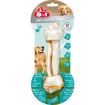 Snack per cani delight pro dental osso l gr. 120