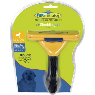 Pettine per cane a pelo corto short hair de shedding furminator "l"