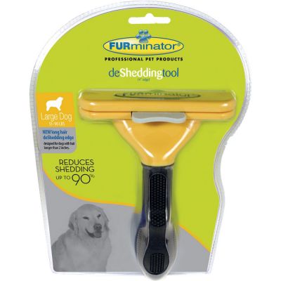 Pettine per cane a pelo lungo long hair de shedding furminator "l"