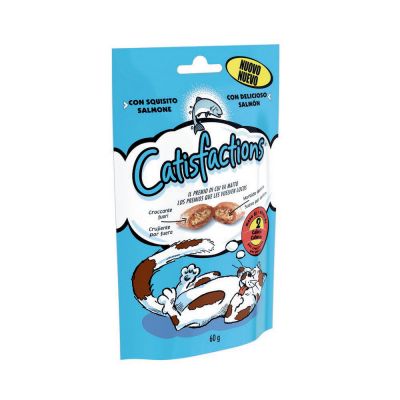 Snack per gatto catisfaction al salmone gr. 60