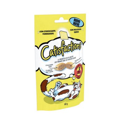 Snack per gatto catisfaction al formaggio gr. 60