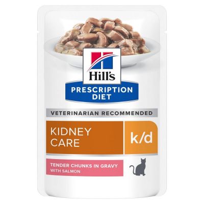 Hill's prescription diet k/d con salmone umido gatto gr. 85