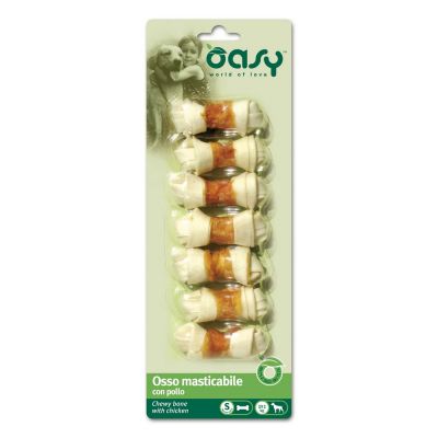 Oasy snack osso masticabile gusto pollo tg. s gr. 90