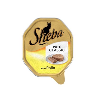 Sheba pate classic con pollo 85gr