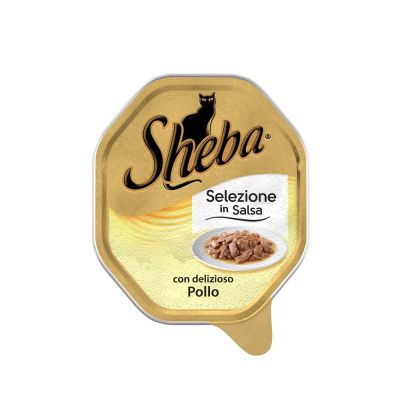 Sheba selezione in salsa con delizioso pollo 85gr