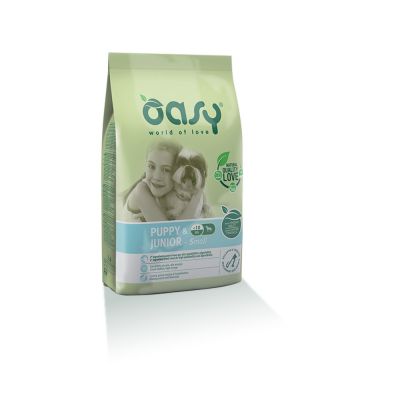 Oasy alimento secco per cane puppy & junior small 1kg