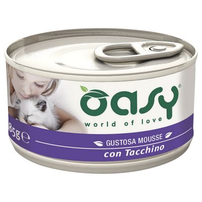 Oasy mousse con tacchino 85gr