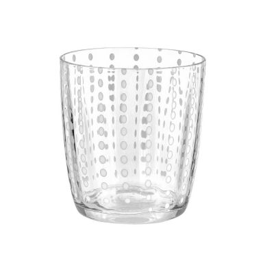Bicchiere tumbler carnival trasparente
