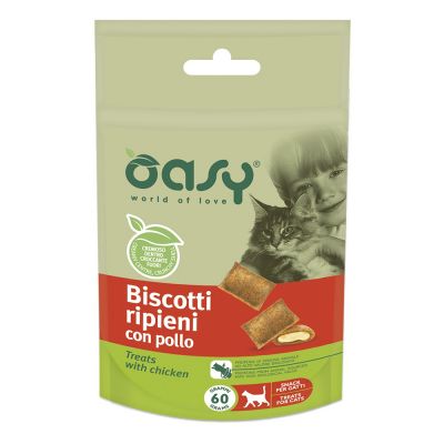 Biscotti ripieni oasy al pollo 60gr