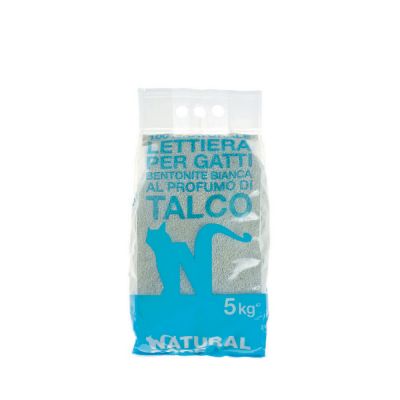 Lettiera 100% naturale al talco 5kg