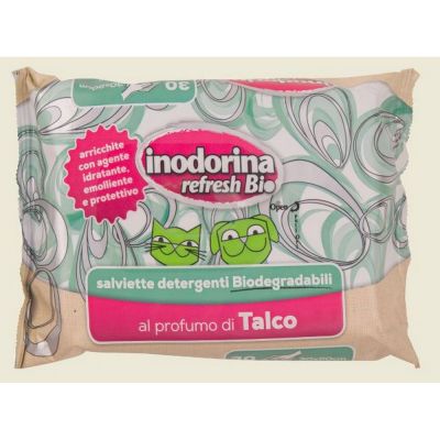 Salviette inodorina biodegradabili al talco