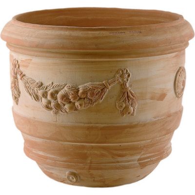 Vaso a barile festonato 60cm