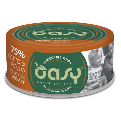 Oasy cat more love lattina 70gr