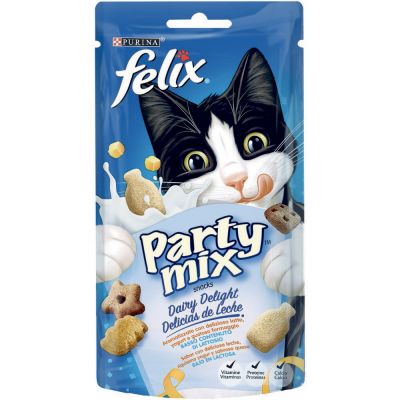 Felix party mix snack dairy delight 60gr