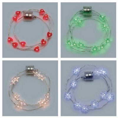 Collana brilly xmas 10 decori a batteria