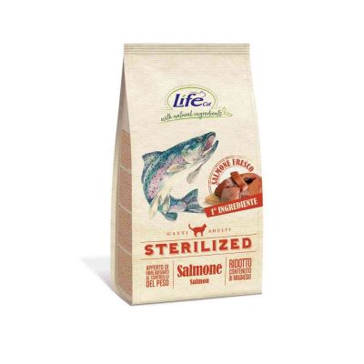 Life sterilized salmone