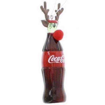 Coca-cola w/antlers bottle