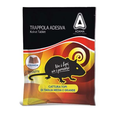 Trappola adesiva kolrat tablet kollant pz. 2 cm. 19x28