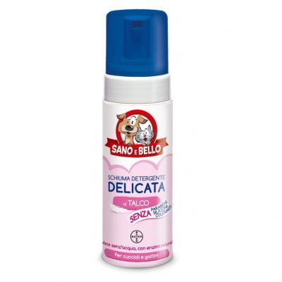 Schiuma detergente delicata per cuccioli sano e bello ml. 150