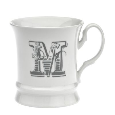 Letter mug m