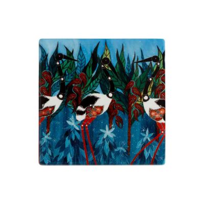 Sottobicchiere di Melanie Hava - Jabirus Blue