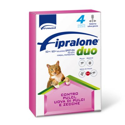 Fipralone duo spot on gatto