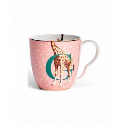 Alphabet mug giraffe