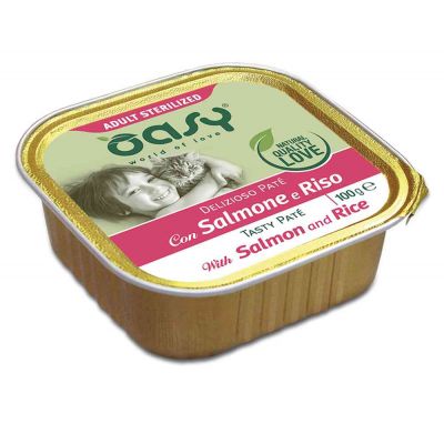 Oasy wet cat patÈ salmone str