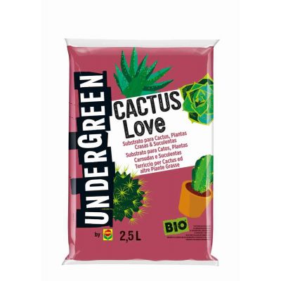 Terriccio per piante carnivore Cactus Love Undergreen 2,5 litri