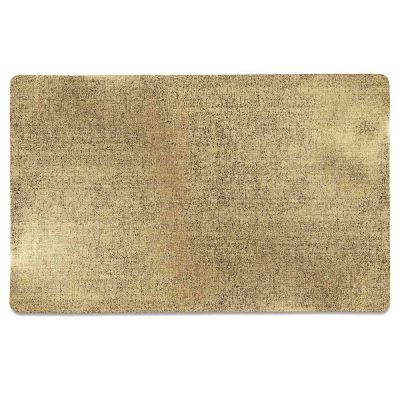 Sottopiatto effetto metallico oro