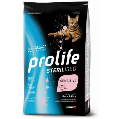 Cat Sterilised sensitive adult maiale e riso 400 g