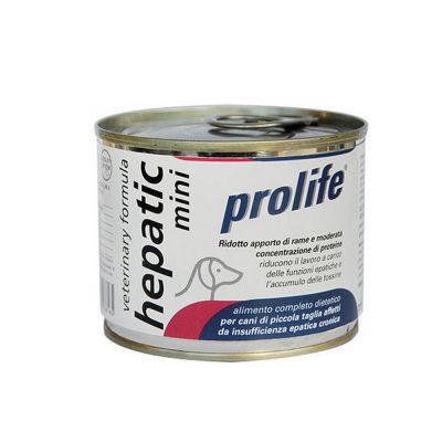 Prolife dog veterinary hepatic mini 200 g