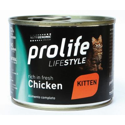 Cat lifestyle kitten pollo 200 g