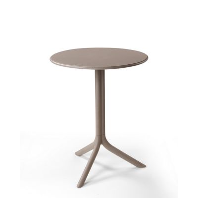 Set tavolo spritz + 2 sedie riva bistrot tortora