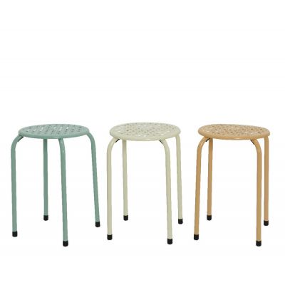 Stool iron indoor 3col assortiti of Ø 29
