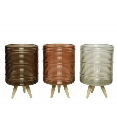 Tealightholder glass tondo re
