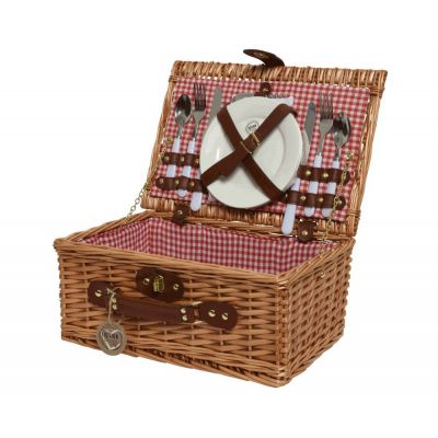 Picnic set wicker knife and f