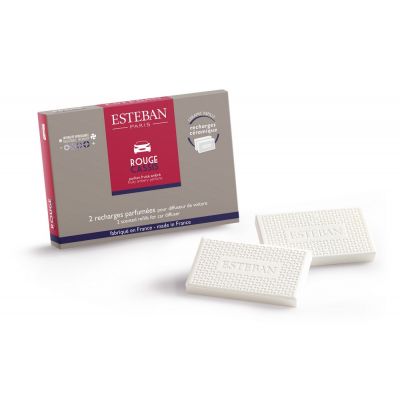 Ricarica auto rouge cassis 2 pezzi