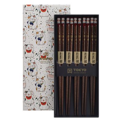 Chopstick giftbox luckycat