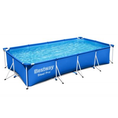 Piscina steel pro frame rettangolare 4mt