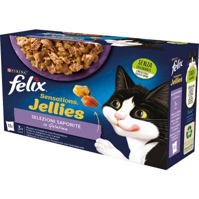 Felix sensations jellies selezioni saporite 12x85 gr