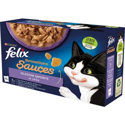 Felix sensations sauces selezioni saporite 12x85 gr