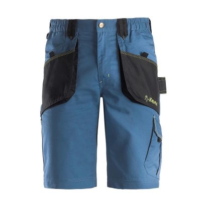 Pantalone corto slick avio