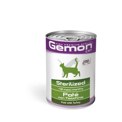Gemon paté sterilized con tacchino 400 gr.