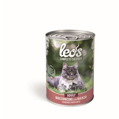 Leo's cat adult manzo 415 gr.