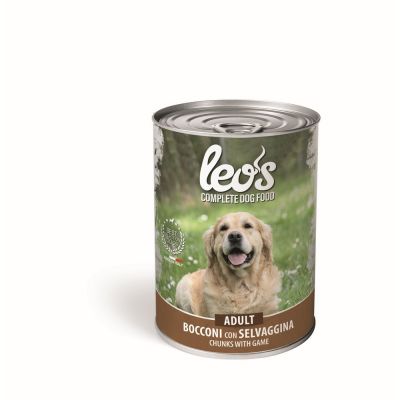 Leo's dog adult selvaggina 415 gr.