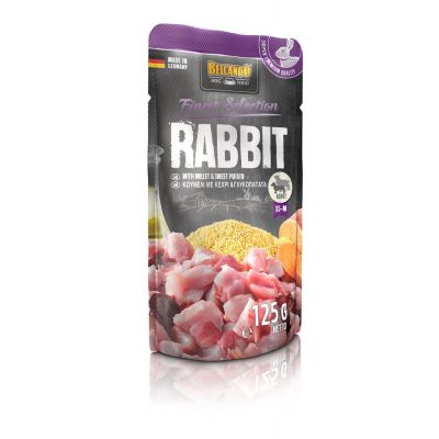Belcando busta coniglio con miglio e patate 125 gr.